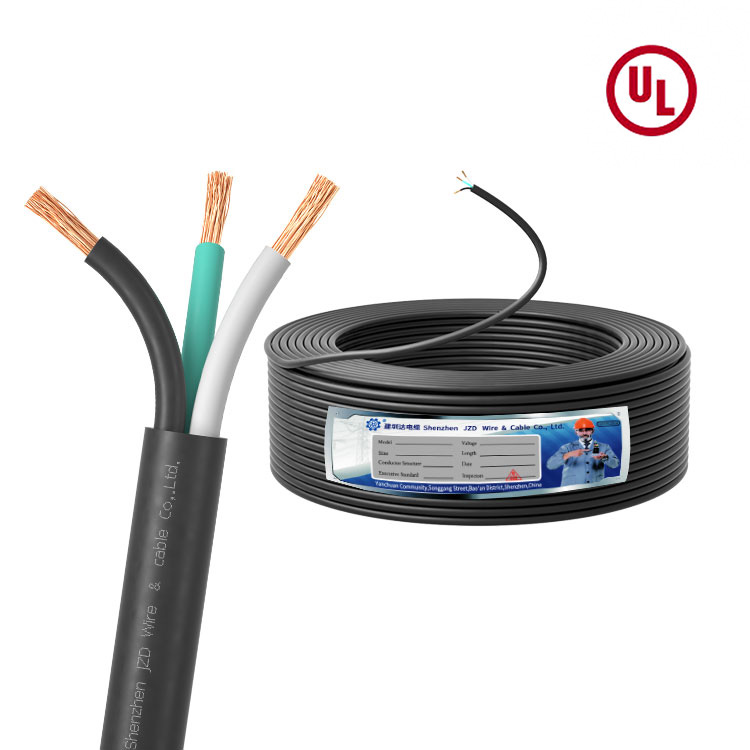 Cable de caucho con certificación UL American Standard Cable impermeable SOOW Oilproof