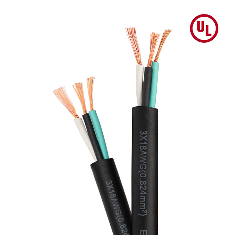 Cable de caucho con certificación UL American Standard Cable impermeable SOOW Oilproof