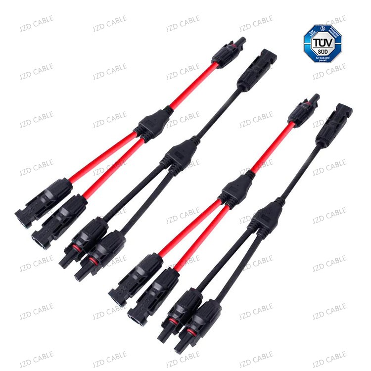 Conector solar fotovoltaico Conector en Y 1×2 1×3 1×4
