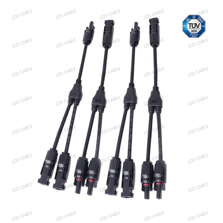 Conector solar fotovoltaico Conector en Y 1×2 1×3 1×4