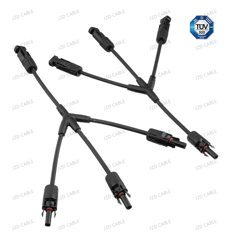 Conector solar fotovoltaico Conector en Y 1×2 1×3 1×4