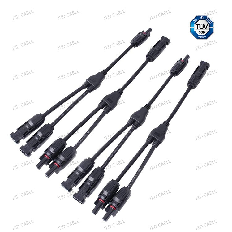 Conector solar fotovoltaico Conector en Y 1×2 1×3 1×4